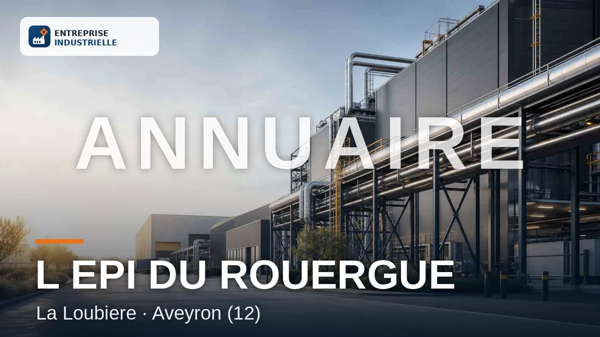 L EPI DU ROUERGUE, entreprise industrielle à La Loubiere (12)