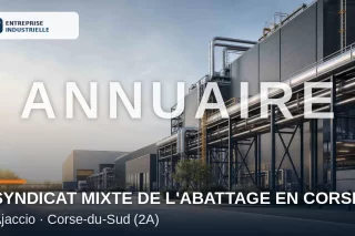 SYNDICAT MIXTE DE L'ABATTAGE EN CORSE, entreprise industrielle à Ajaccio (2A)