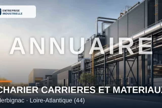 CHARIER CARRIERES ET MATERIAUX, entreprise industrielle à Herbignac (44)