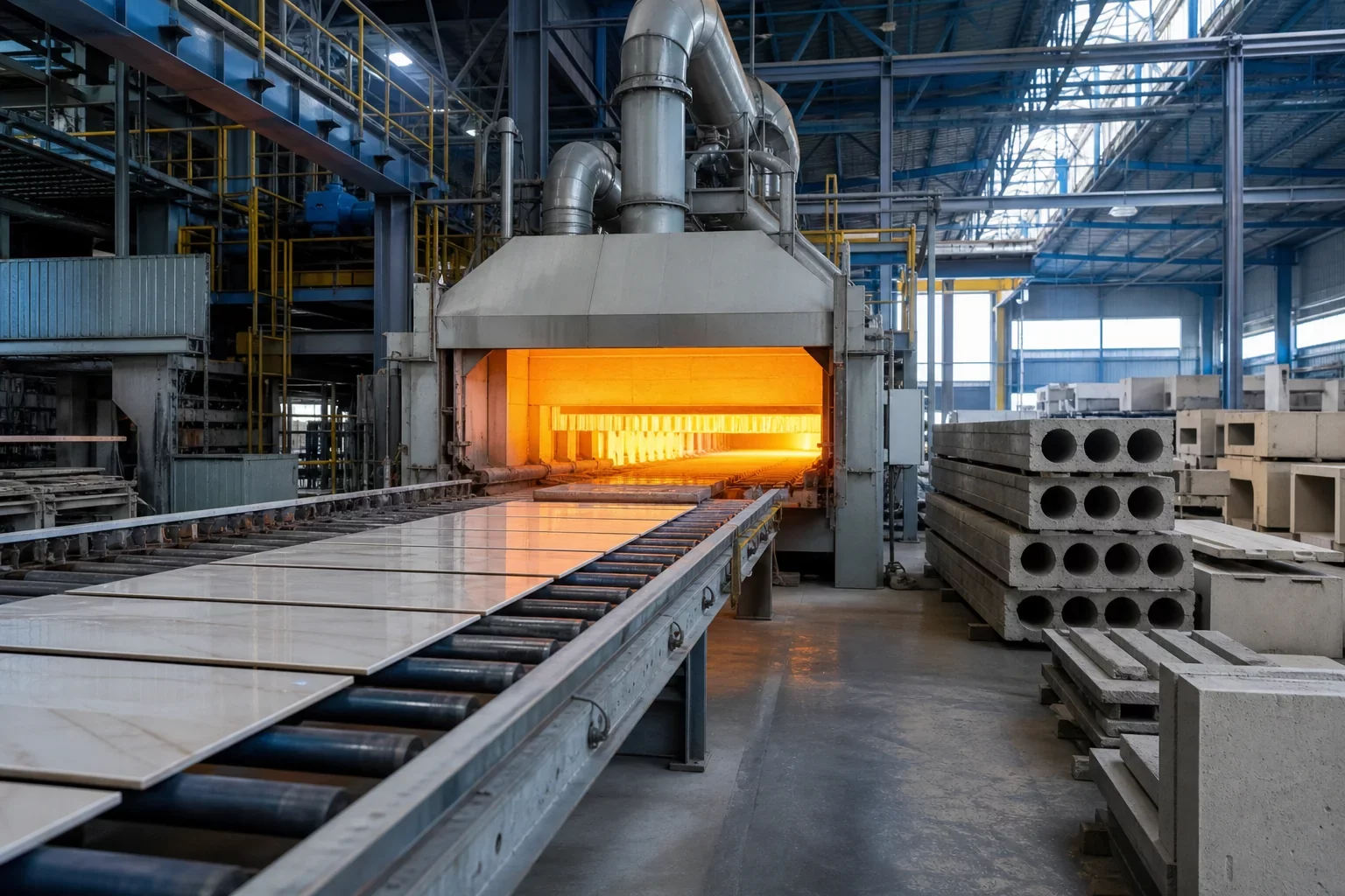 Fabrication d'autres produits minéraux non métalliques, secteur industriel de l'annuaire des entreprises industrielles