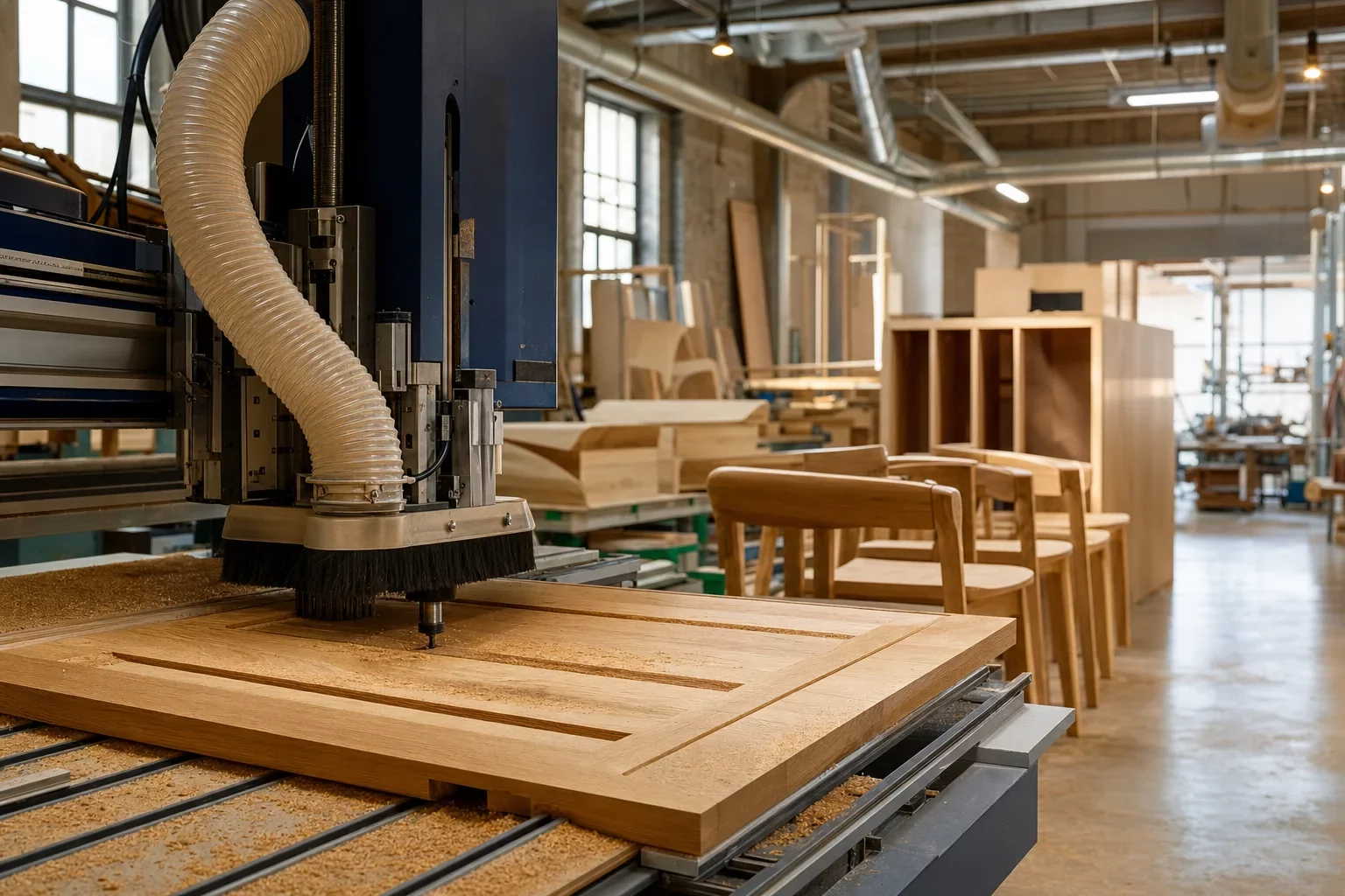 Fabrication de meubles, secteur industriel de l'annuaire des entreprises industrielles