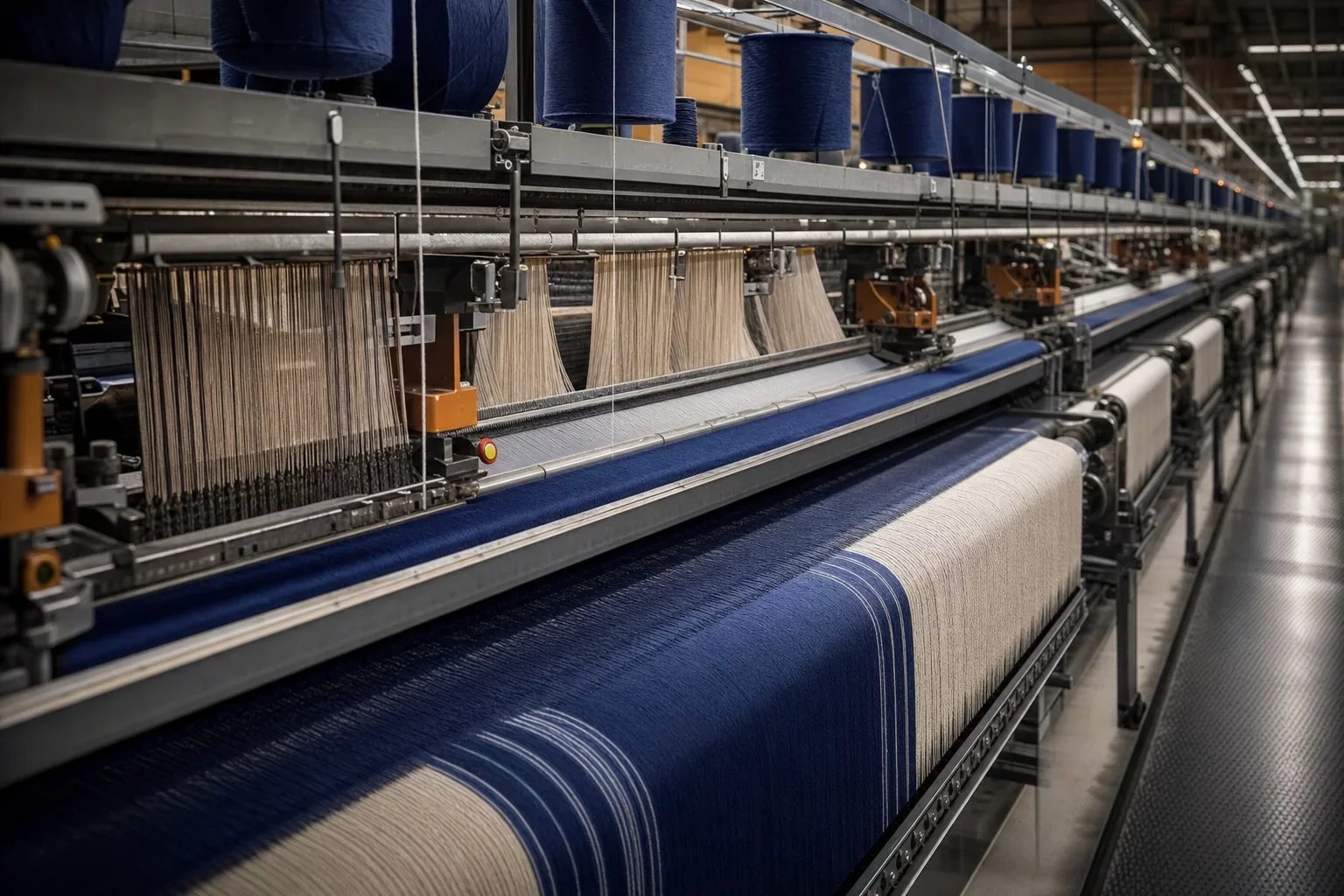 Fabrication de textiles, secteur industriel de l'annuaire des entreprises industrielles